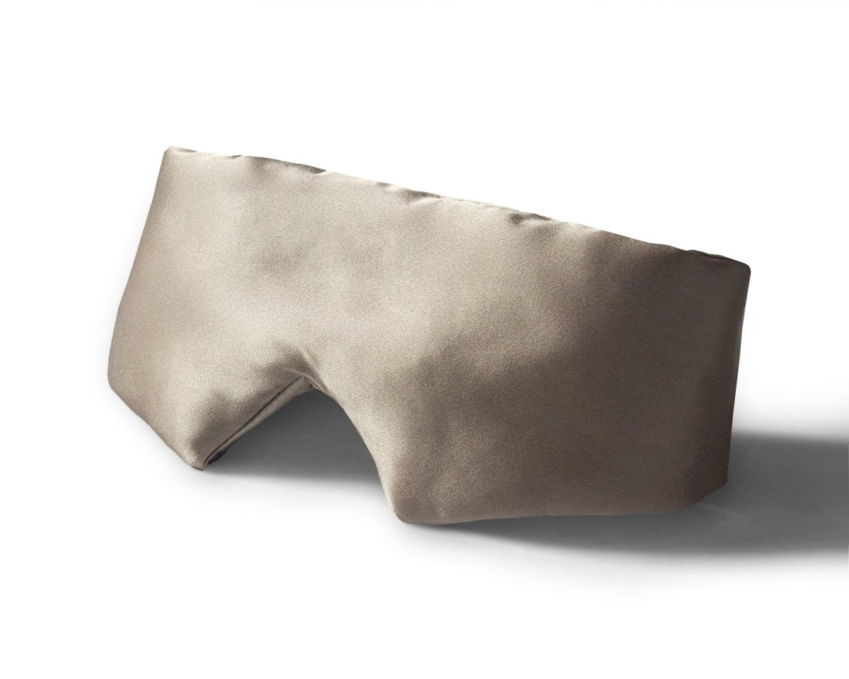 Ultra - Soft Deep Sleep Mask | Taupe | 68cm x 12cm - The Bedding & Blankets Store