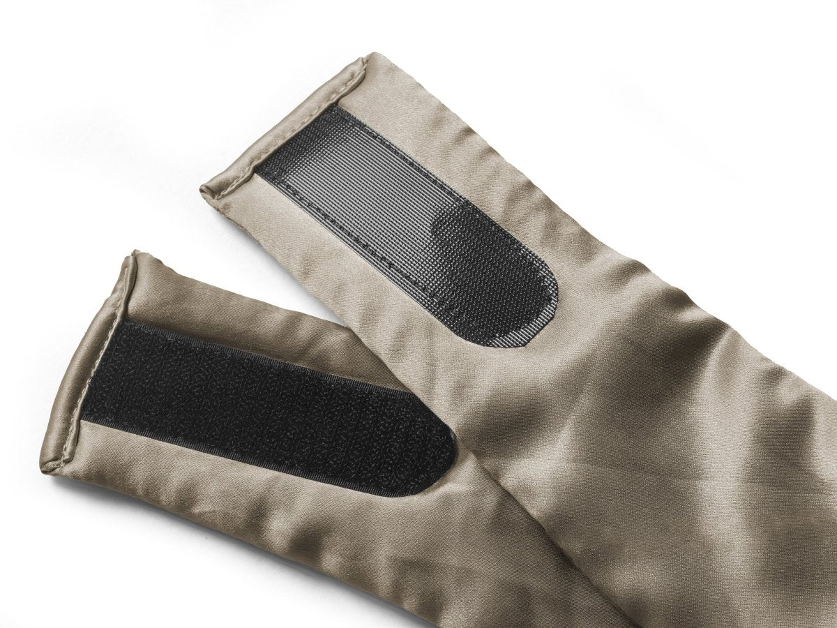 Ultra - Soft Deep Sleep Mask | Taupe | 68cm x 12cm - The Bedding & Blankets Store