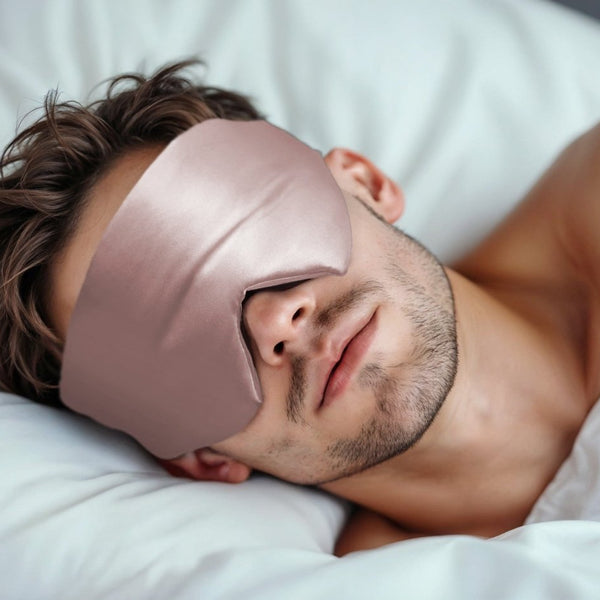 Ultra - Soft Deep Sleep Mask | Vintage Pink | 68cm x 12cm - The Bedding & Blankets Store