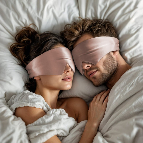 Ultra - Soft Deep Sleep Mask | Vintage Pink | 68cm x 12cm - The Bedding & Blankets Store