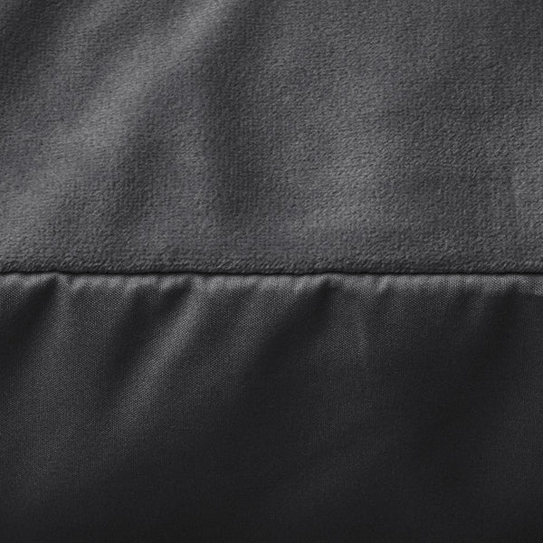 Velvet 2 in 1 Pillowcase | Anthracite | 60cm x 70cm - The Bedding & Blankets Store
