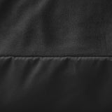 Velvet 2 in 1 Pillowcase | Black | 60cm x 70cm - The Bedding & Blankets Store