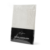 Velvet 2 in 1 Pillowcase | Cream | 60cm x 70cm - The Bedding & Blankets Store