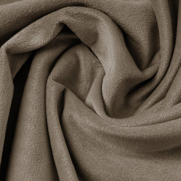 Velvet 2 in 1 Pillowcase | Taupe | 60cm x 70cm - The Bedding & Blankets Store