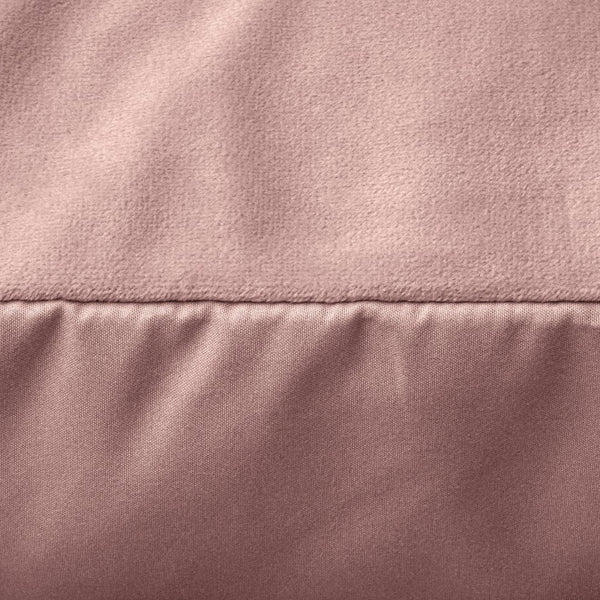 Velvet 2 in 1 Pillowcase | Vintage Pink | 60cm x 70cm - The Bedding & Blankets Store