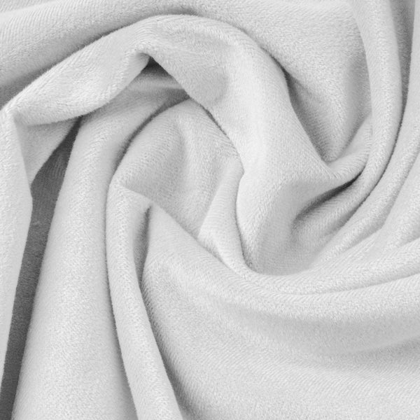 Velvet 2 in 1 Pillowcase | White | 60cm x 70cm - The Bedding & Blankets Store