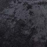 Velvet Duvet Cover Set Crystal | Black | Single - 140cm (W) x 220cm (L) - The Bedding & Blankets Store