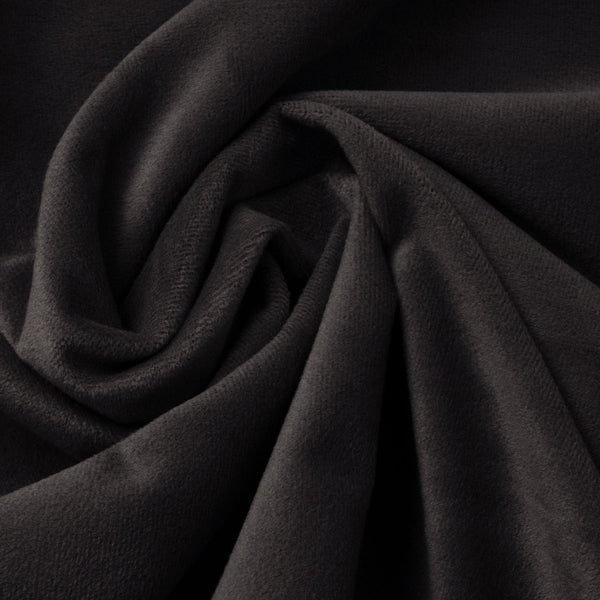 Velvet Duvet Cover Set Piping | Black | Single - 140cm (W) x 220cm (L) - The Bedding & Blankets Store