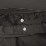 Velvet Duvet Cover Set Piping | Taupe | Single - 140cm (W) x 220cm (L) - The Bedding & Blankets Store