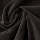 Velvet Duvet Cover Set Piping | Taupe | Single - 140cm (W) x 220cm (L) - The Bedding & Blankets Store