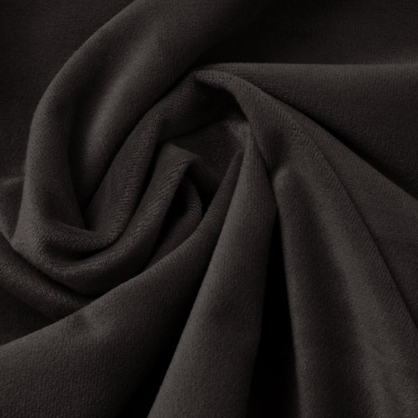 Velvet Duvet Cover Set Ruffles | Black | Double - 200cm (W) x 220cm (L) - The Bedding & Blankets Store