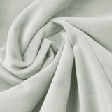 Velvet Duvet Cover Set Ruffles | White | Double - 200cm (W) x 220cm (L) - The Bedding & Blankets Store