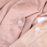 Velvet Duvet Cover Set Solid | Pink | Single - 140cm (W) x 220cm (L) - The Bedding & Blankets Store
