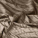 Velvet Duvet Cover Set Velvet Lining | Taupe | Double - 200cm (W) x 200/220cm (L) - The Bedding & Blankets Store