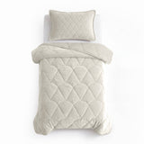 Velvet Lazy Duvet Velvet | Beige | King - 240cm (W) x 200cm (L) - The Bedding & Blankets Store