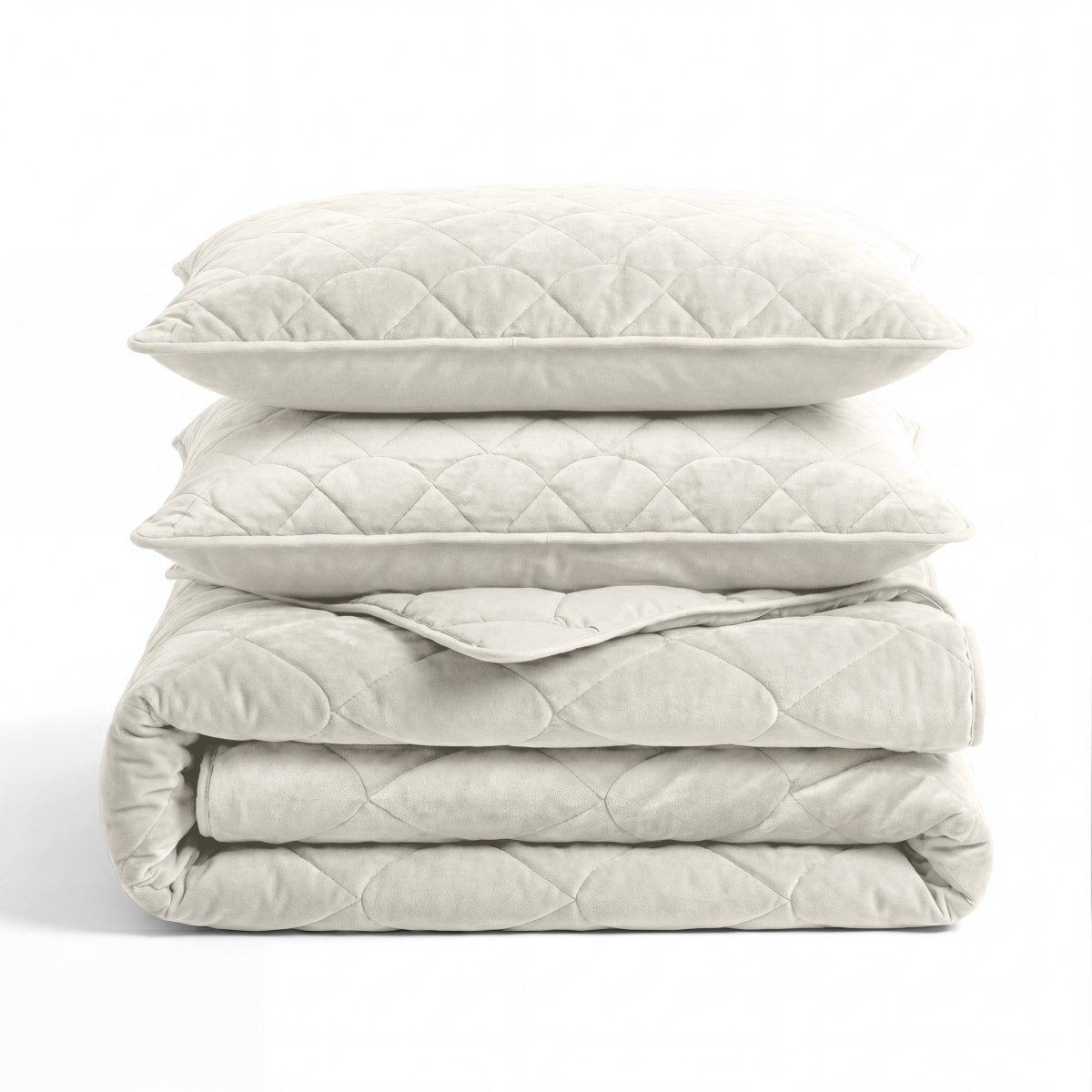 Velvet Lazy Duvet Velvet | Beige | King - 240cm (W) x 200cm (L) - The Bedding & Blankets Store