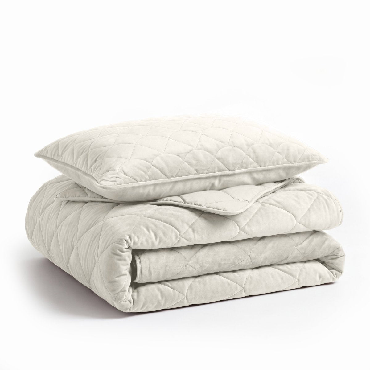 Velvet Lazy Duvet Velvet | Beige | King - 240cm (W) x 200cm (L) - The Bedding & Blankets Store