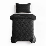Velvet Lazy Duvet Velvet | Black | King - 240cm (W) x 200cm (L) - The Bedding & Blankets Store
