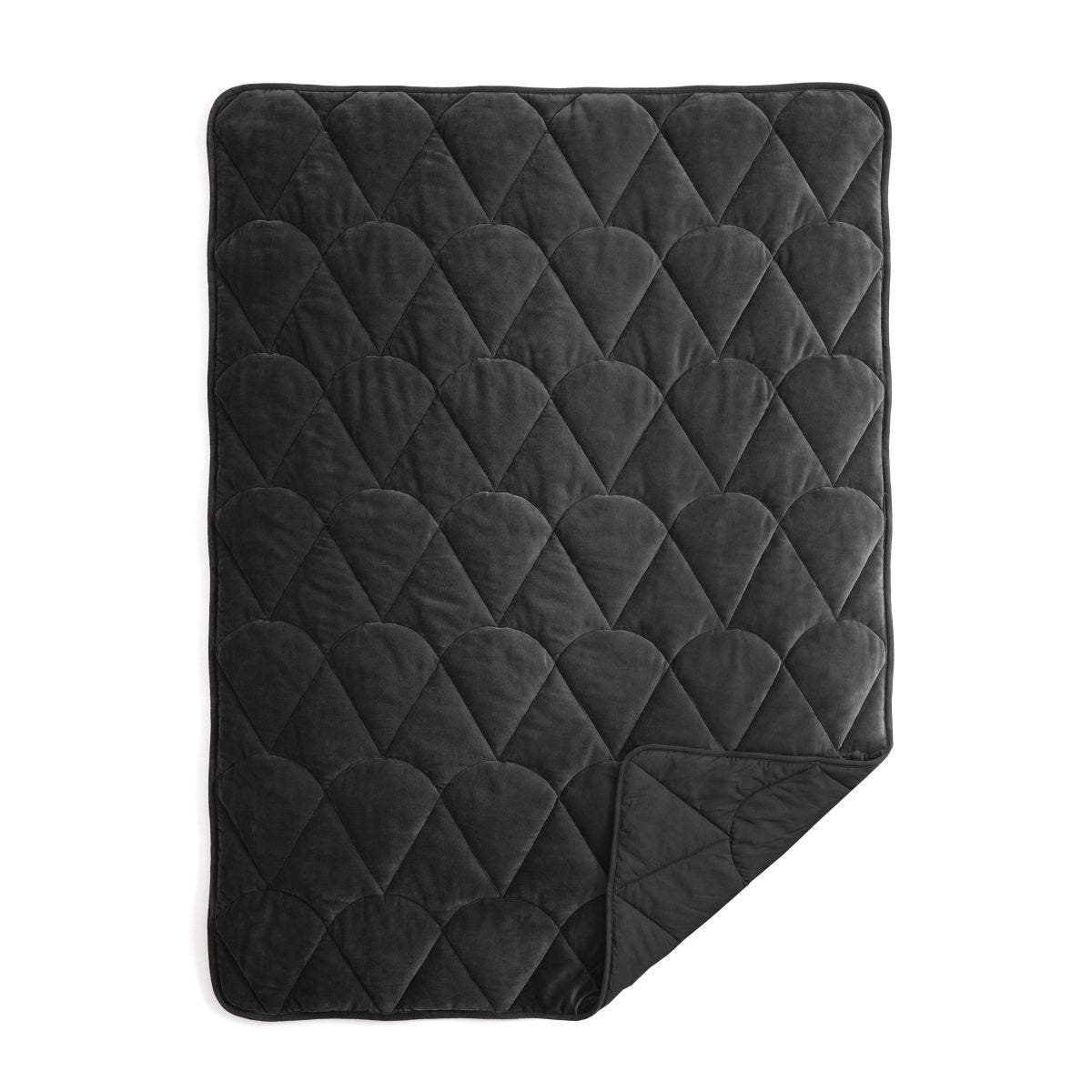Velvet Lazy Duvet Velvet | Black | King - 240cm (W) x 200cm (L) - The Bedding & Blankets Store