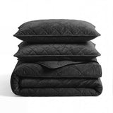 Velvet Lazy Duvet Velvet | Black | King - 240cm (W) x 200cm (L) - The Bedding & Blankets Store