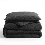 Velvet Lazy Duvet Velvet | Black | King - 240cm (W) x 200cm (L) - The Bedding & Blankets Store