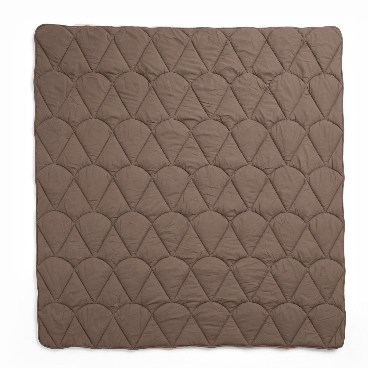 Velvet Lazy Duvet Velvet | Taupe/Brown | King - 240cm (W) x 200cm (L) - The Bedding & Blankets Store