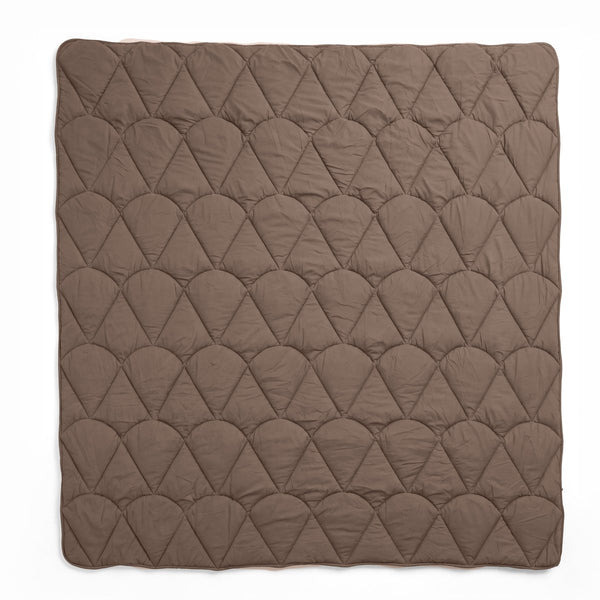 Velvet Lazy Duvet Velvet | Taupe/Brown | King - 240cm (W) x 200cm (L) - The Bedding & Blankets Store