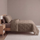 Velvet Lazy Duvet Velvet | Taupe/Brown | King - 240cm (W) x 200cm (L) - The Bedding & Blankets Store