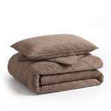 Velvet Lazy Duvet Velvet | Taupe/Brown | King - 240cm (W) x 200cm (L) - The Bedding & Blankets Store