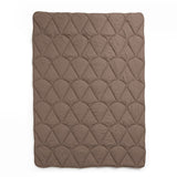 Velvet Lazy Duvet Velvet | Taupe/Brown | King - 240cm (W) x 200cm (L) - The Bedding & Blankets Store
