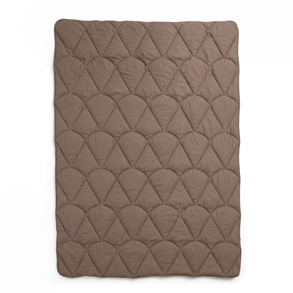 Velvet Lazy Duvet Velvet | Taupe/Brown | King - 240cm (W) x 200cm (L) - The Bedding & Blankets Store