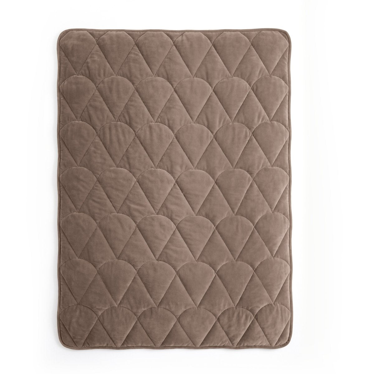 Velvet Lazy Duvet Velvet | Taupe/Brown | King - 240cm (W) x 200cm (L) - The Bedding & Blankets Store