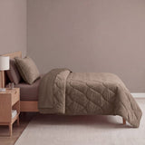 Velvet Lazy Duvet Velvet | Taupe/Brown | King - 240cm (W) x 200cm (L) - The Bedding & Blankets Store