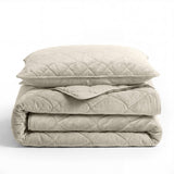 Velvet Lazy Duvet Velvet | Taupe/Grey | King - 240cm (W) x 200cm (L) - The Bedding & Blankets Store