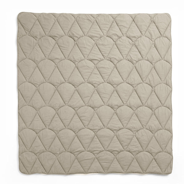 Velvet Lazy Duvet Velvet | Taupe/Grey | King - 240cm (W) x 200cm (L) - The Bedding & Blankets Store