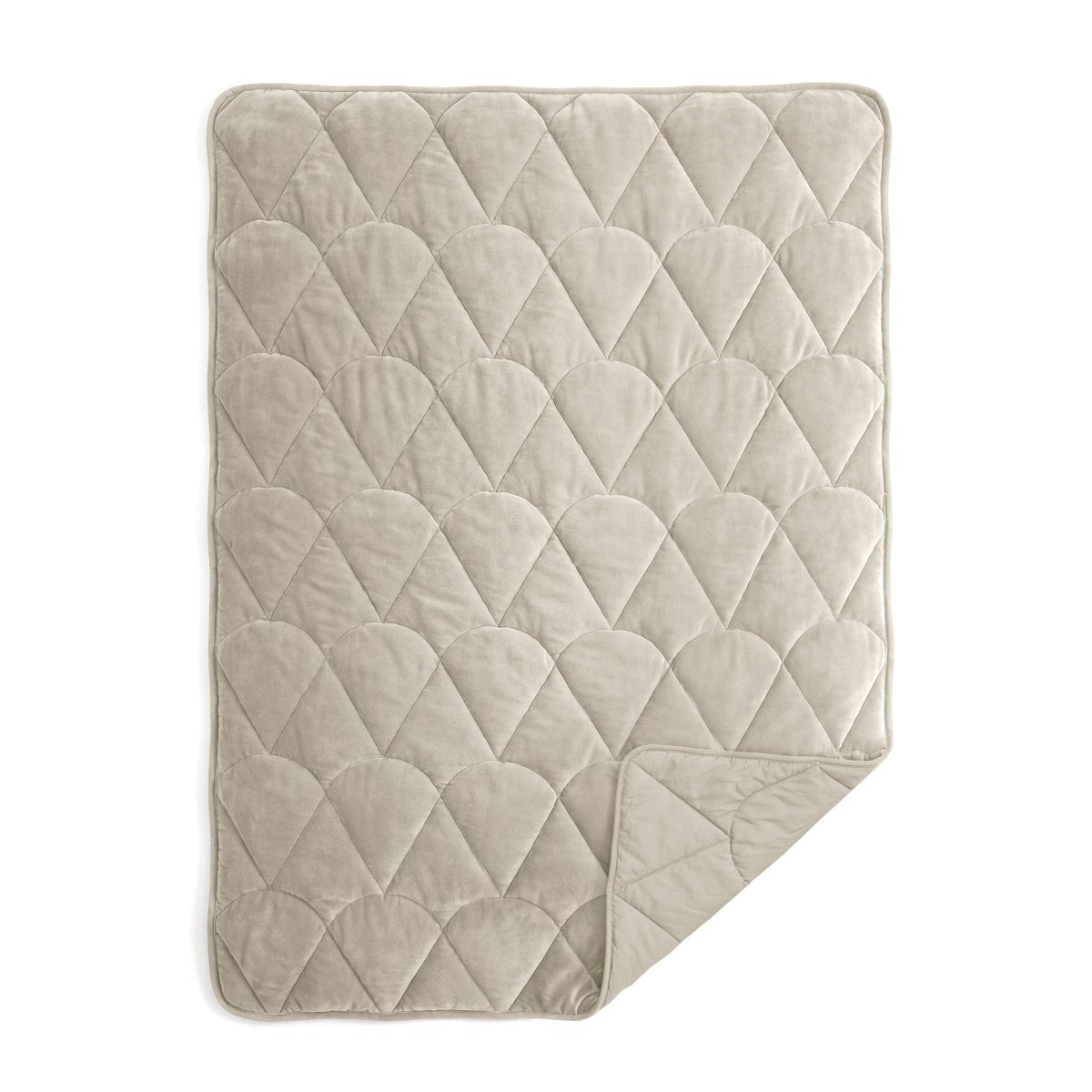 Velvet Lazy Duvet Velvet | Taupe/Grey | King - 240cm (W) x 200cm (L) - The Bedding & Blankets Store