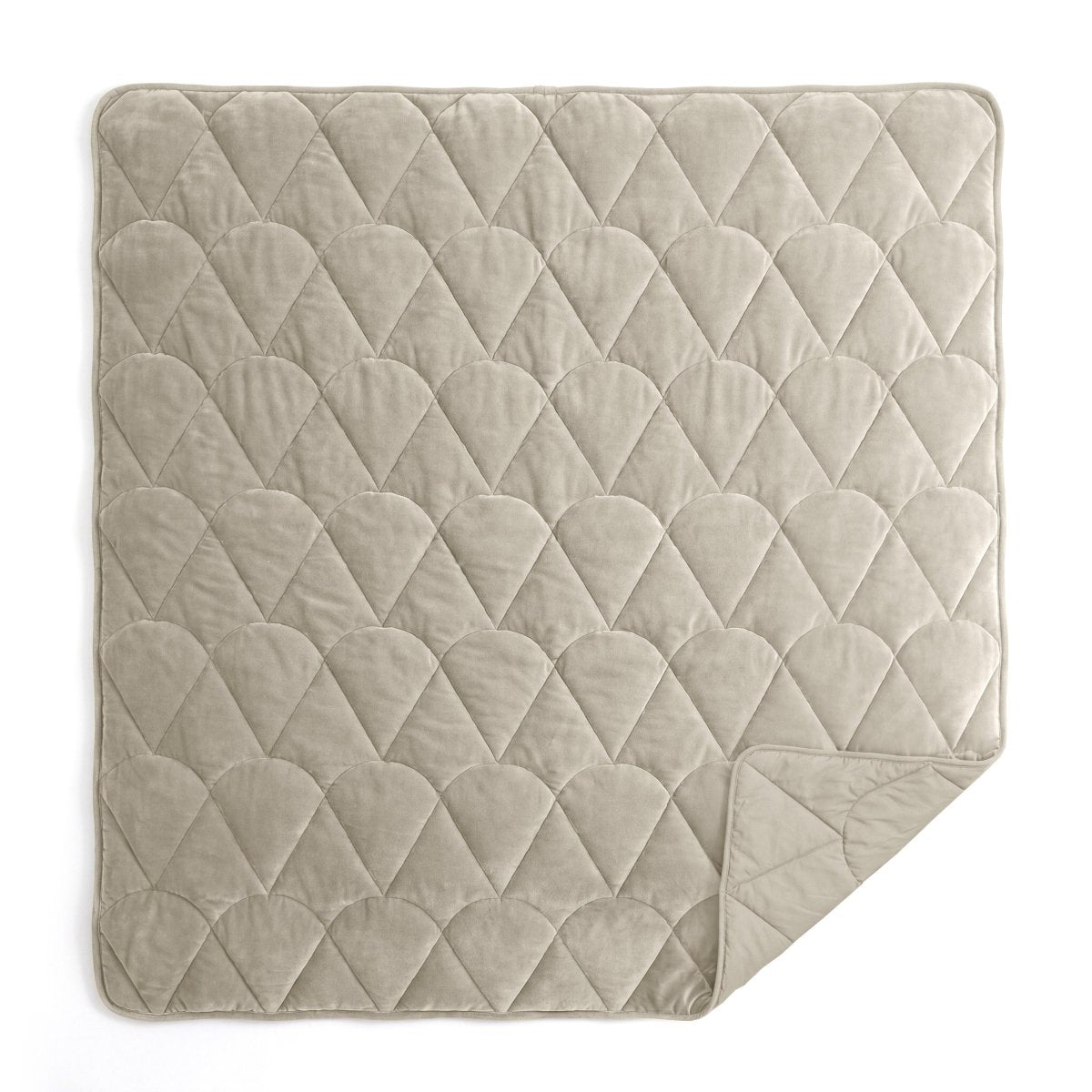 Velvet Lazy Duvet Velvet | Taupe/Grey | King - 240cm (W) x 200cm (L) - The Bedding & Blankets Store