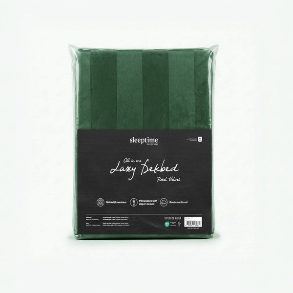 Velvet Pillowcase Pair Hotel | Dark Green | 60cm x 70cm - The Bedding & Blankets Store