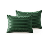 Velvet Pillowcase Pair Hotel | Dark Green | 60cm x 70cm - The Bedding & Blankets Store
