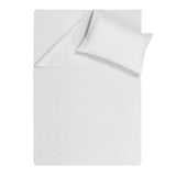 Wave Soft & Elegant Bedspread | White | 260cm (W) x 250cm (L) - The Bedding & Blankets Store