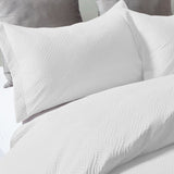 Wave Soft & Elegant Bedspread | White | 260cm (W) x 250cm (L) - The Bedding & Blankets Store