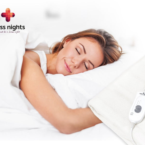 Electric Heated Underblanket With Overheat Protection 90W | White | Junior / Cot Bed - 140cm (W) x 150cm (L) - The Bedding & Blankets Store