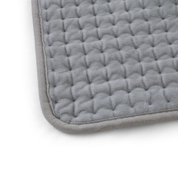 Warmth & Comfort Heated Pad | Grey | 60cm x 30cm - The Bedding & Blankets Store