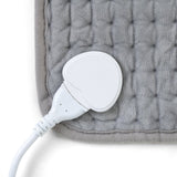 Warmth & Comfort Heated Pad | Grey | 60cm x 30cm - The Bedding & Blankets Store